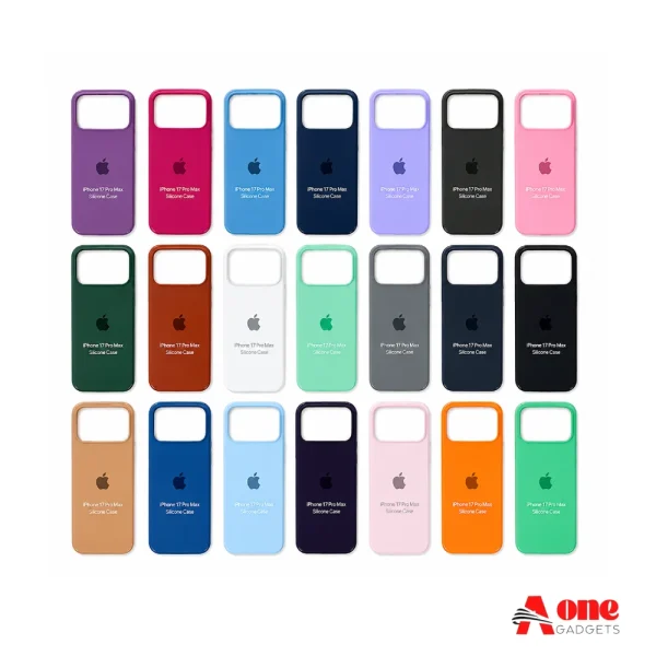 Premium Liquid Silicone Case for iPhone (Multiple Models & Colors)