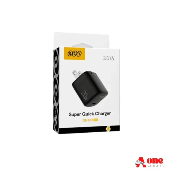 QCY GN105MG Super Quick Charger - 20W