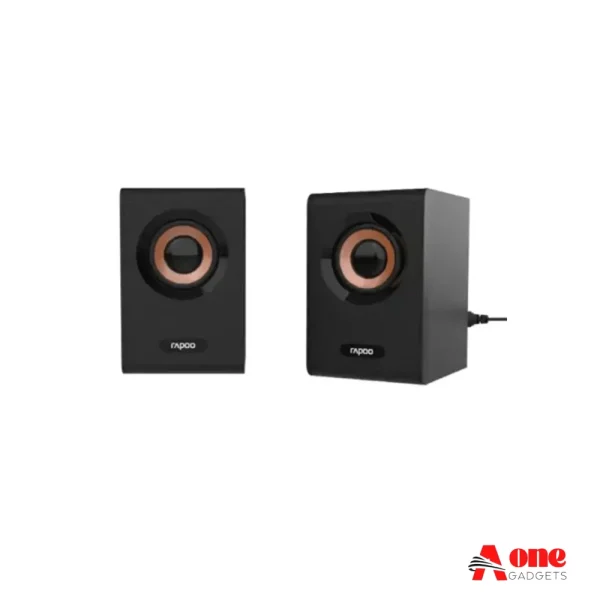 Rapoo A80 2:0 Wired Multimedia Compact Stereo Speaker