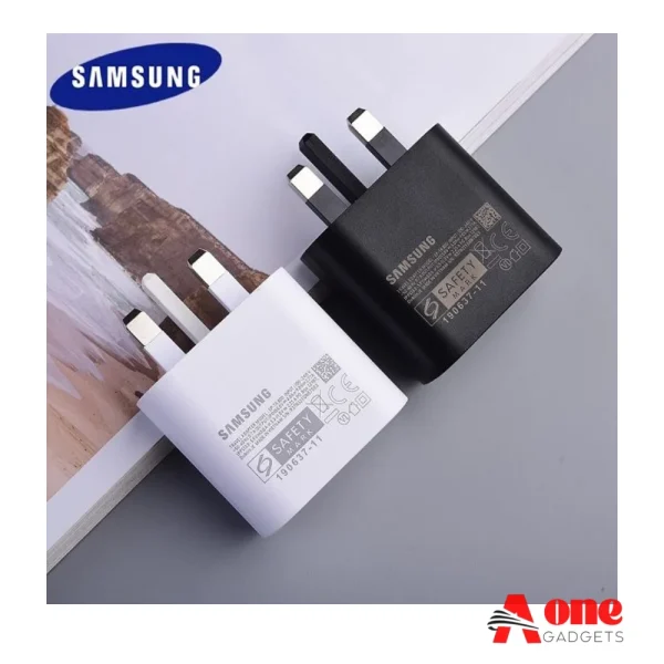 Samsung 25W PD Adapter USB-C (3 Pin) (Model -EP-TA800)