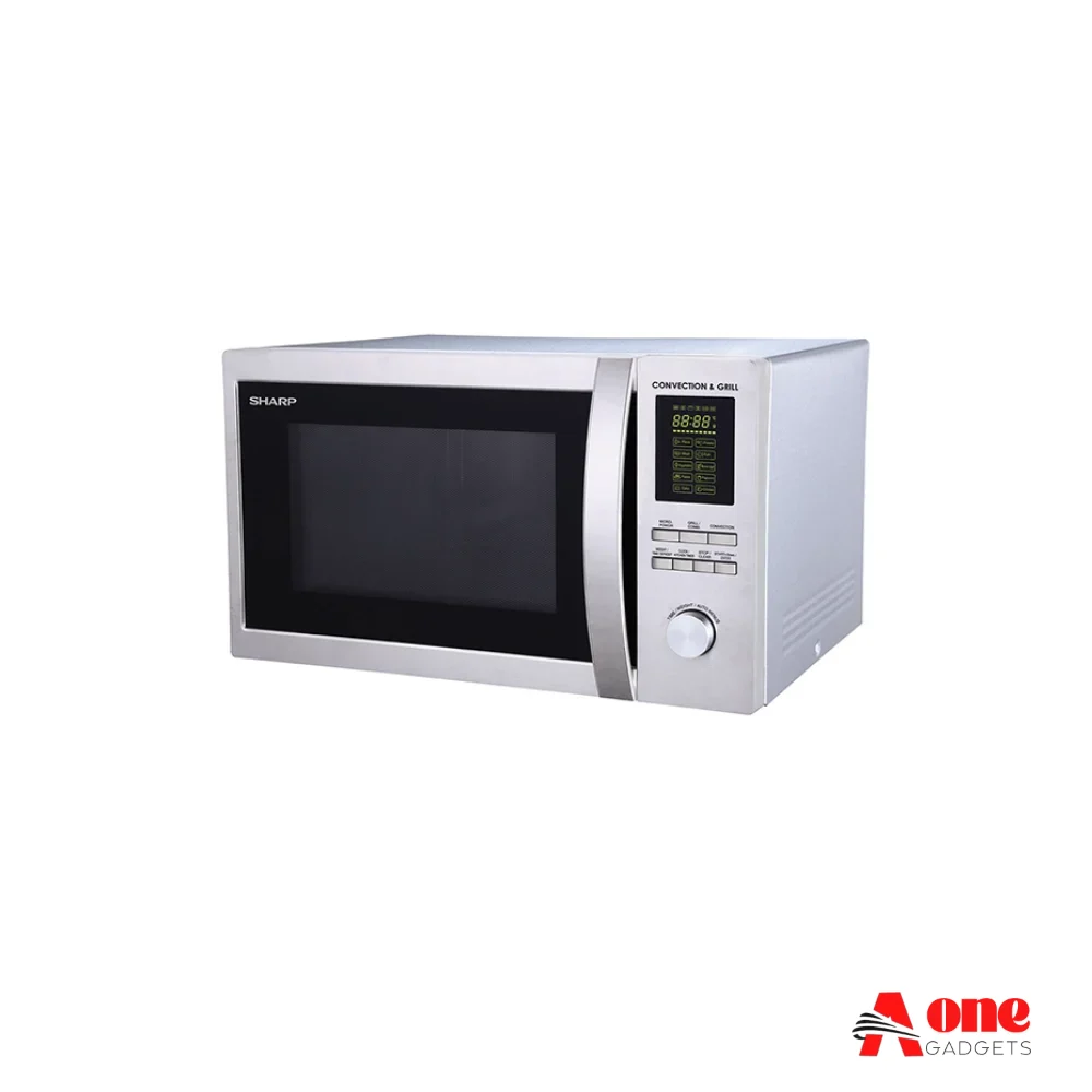 Sharp R-84A0(ST)V Microwave Oven with Grill and Convection - 25L