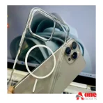.Slime MagSafe Anti Yellow Clear Hard Plating Case