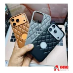 Suitable Cross Border Premium Leather Logo Cut Soft Case