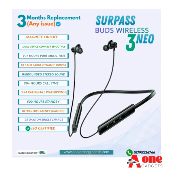 Surpass Buds Wireless 3 Neo