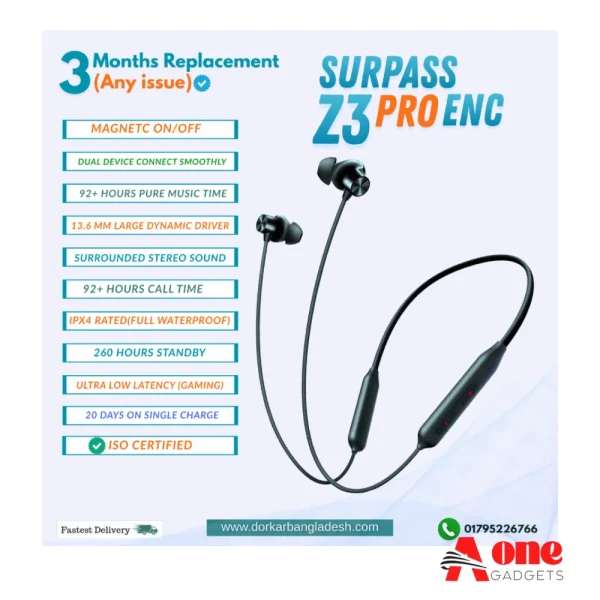 Surpass Z3 Pro ENC