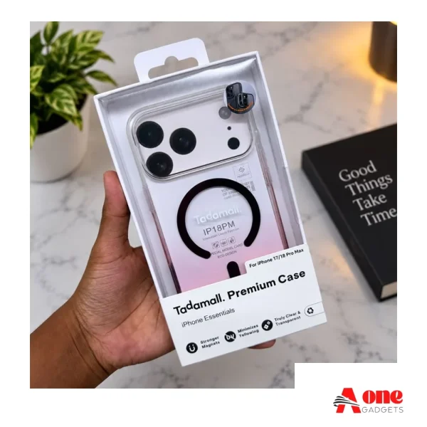 Tadamall Premium Glossy Magsafe Case for iPhone 18 Series