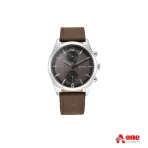 Titan 1805SL12 Wrist Wit Analog Quartz Day Date Leather Strap Men's Watch