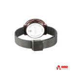 Titan 1849KM01 Noir Quartz Analog Metal Strap Men's Watch