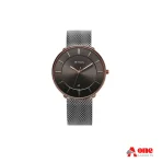 Titan 1849KM01 Noir Quartz Analog Metal Strap Men's Watch