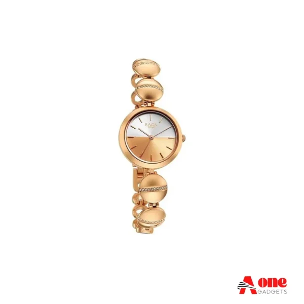 Titan 2606WM11 Raga Delight Quartz Analog Metal Strap Women’s Watch