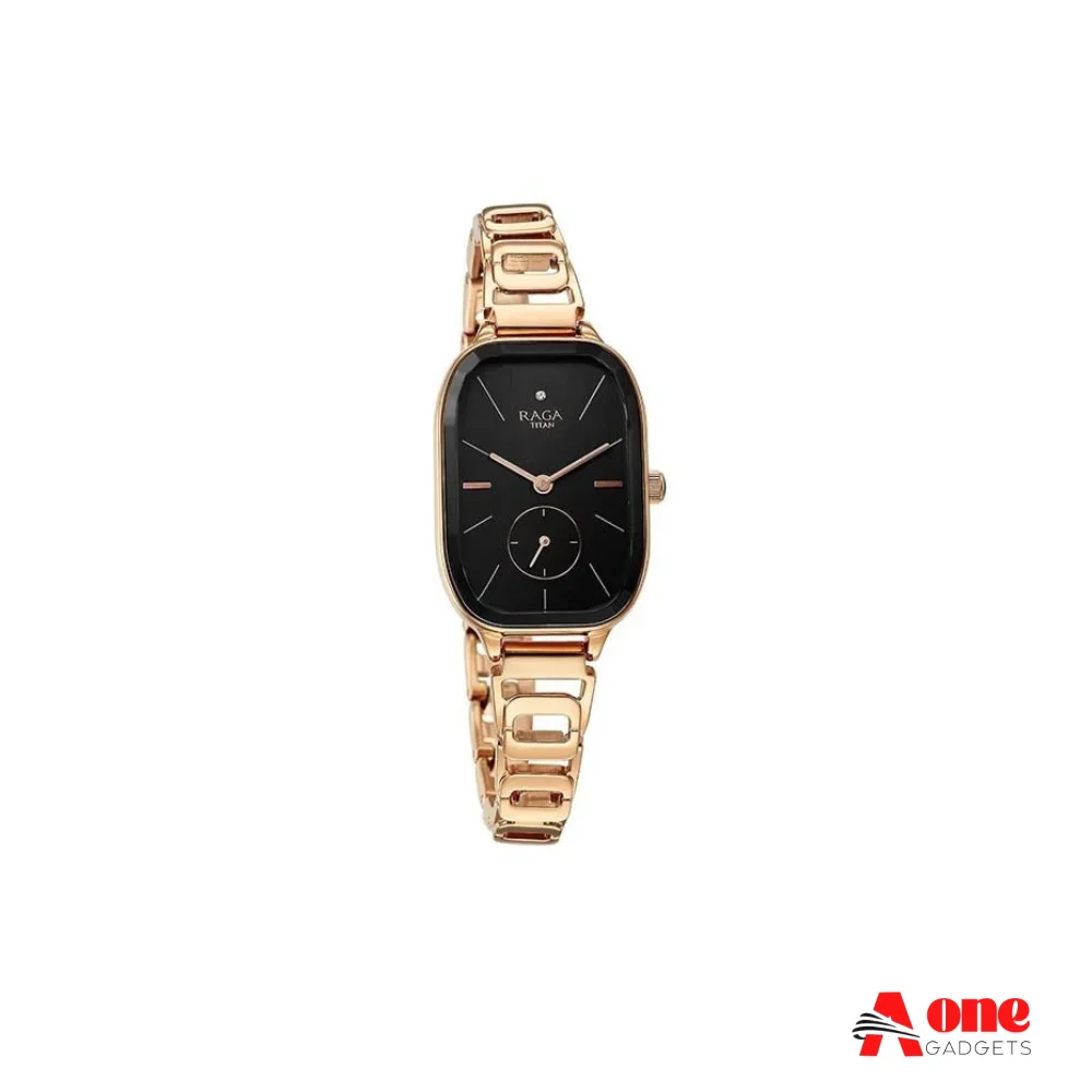 Titan 2687WM01 Raga Chic Quartz Analog Metal Strap Women’s Watch