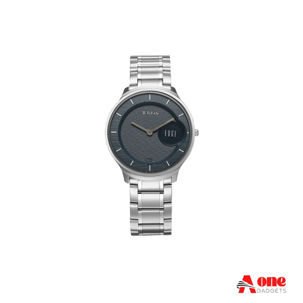 Titan Edge Murals 1843SM03 Quartz Analog Stainless Steel Strap Men's Watch