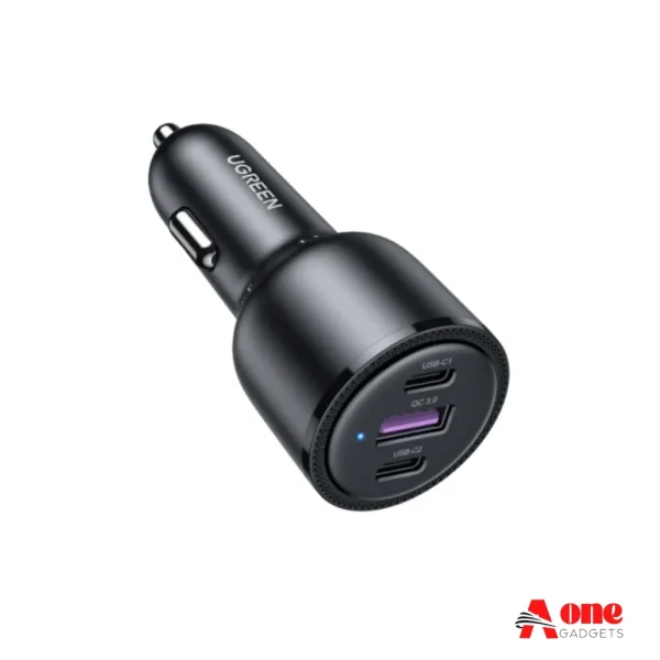 UGREEN CD239 USB-C 3 Ports Car Charger