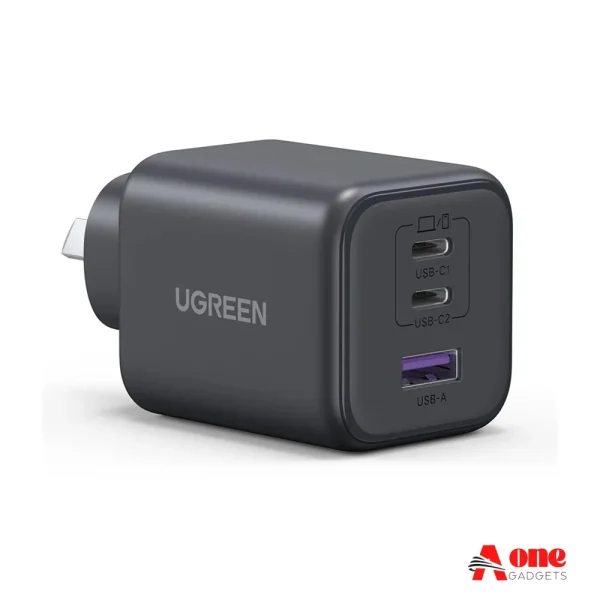 Ugreen X527 45W 3 Port GaN Fast Charger Adapter