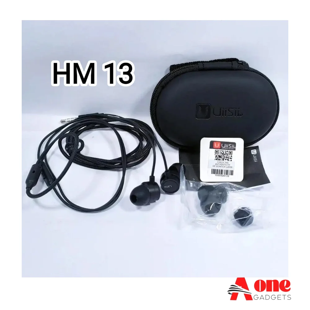 Uiisii HM13 In-Ear Heavy Bass Metal Wired Earphone