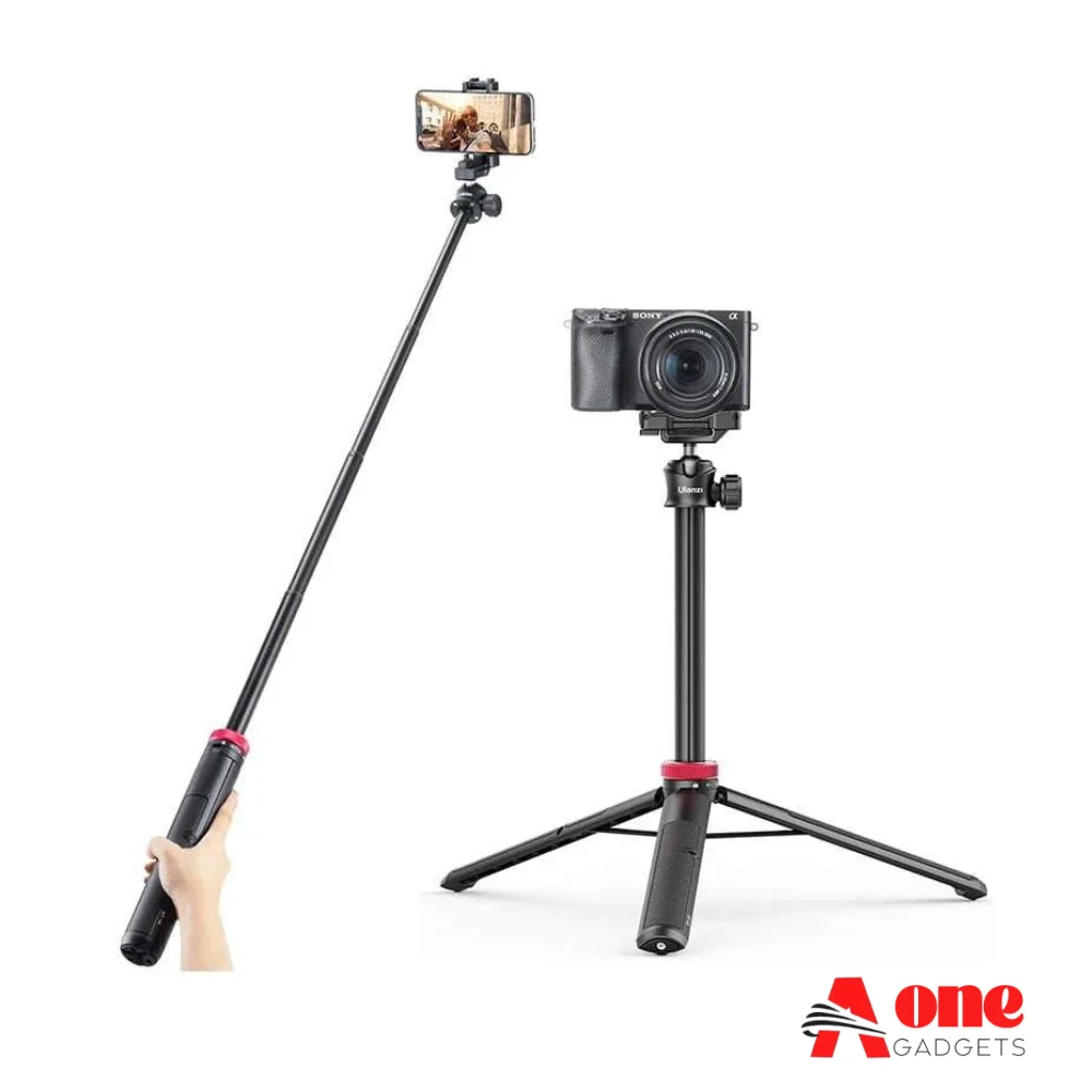 Ulanzi MT-44 Extendable Vlog Tripod With 360° Ball Head