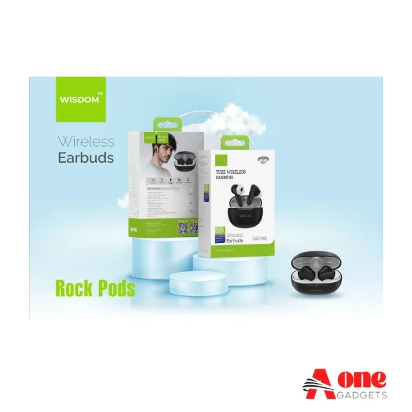 Wisdom Rock Pods Wireless Earbuds