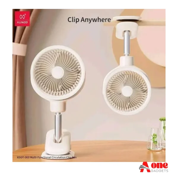 XDOT-063 Desktop Clamp Circulating Fan