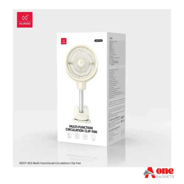 XDOT-063 Desktop Clamp Circulating Fan